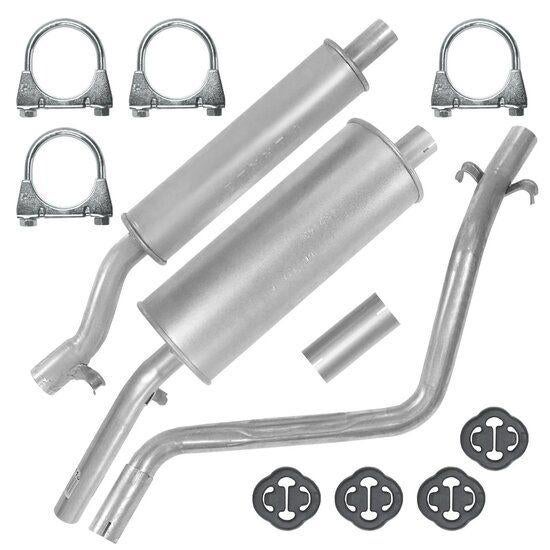 Complete uitlaat Golf 1 1500-1800cc ook GTI, Ophalen of Verzenden, Bolku Tuning, Info@bolku.nl, 6851TB