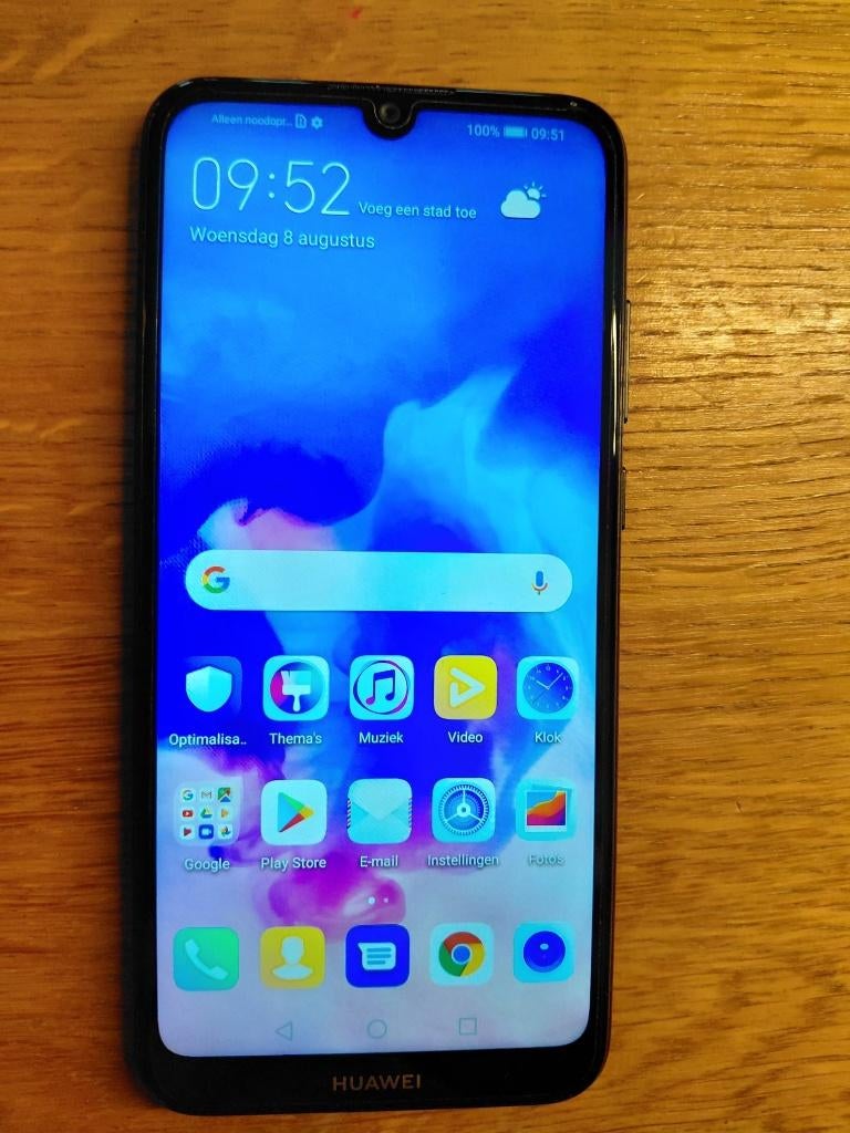 Huawei Y6 2019 model MRD-LX1, Telecommunicatie, Mobiele telefoons | Huawei, Gebruikt, Zwart, Touchscreen, Ophalen of Verzenden