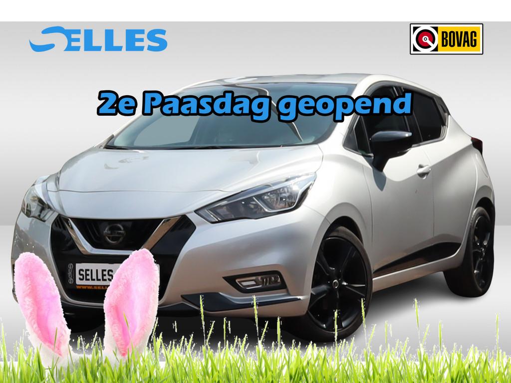 Nissan Micra 1.0 IG-T N-Tec | lichtmetalen velgen | Stoelver, Auto's, Voorwielaandrijving, Gebruikt, Lichtsensor, Origineel Nederlands