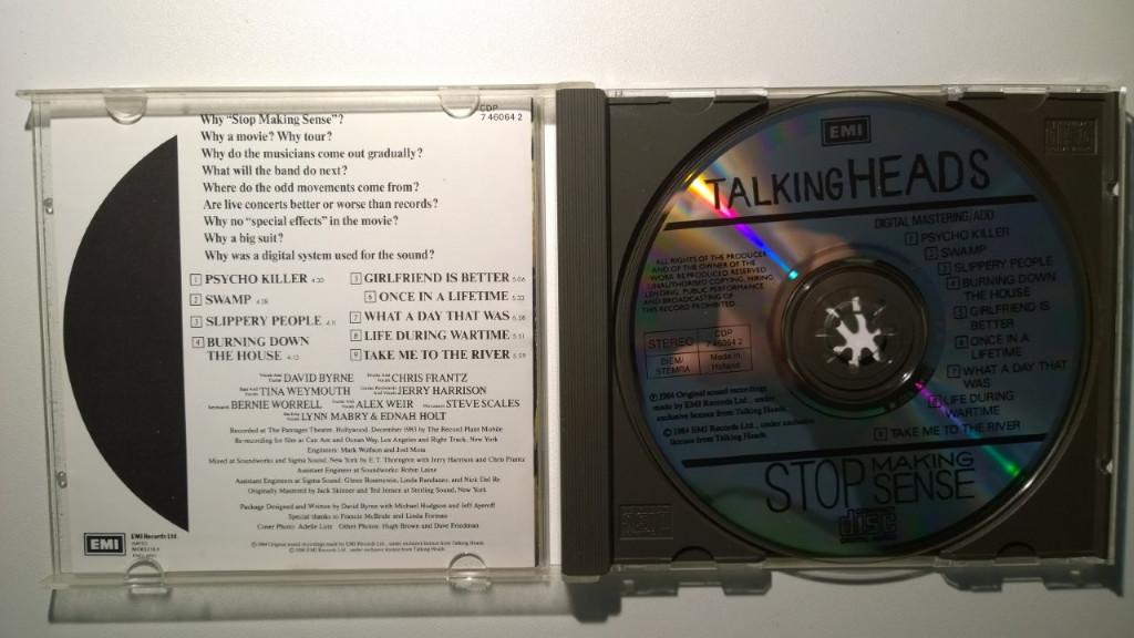 Talking Heads - Stop Making Sense, Ophalen of Verzenden, Gebruikt