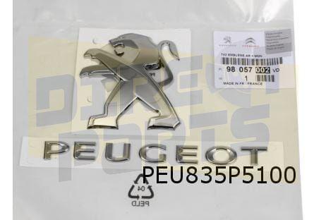 Peugeot 308 embleem logo ''Peugeot'' Origineel! achter 98057