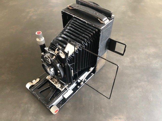 Voigtlander Bergheil balg camera 9x12, Ophalen of Verzenden, Voor 1940, Fototoestel