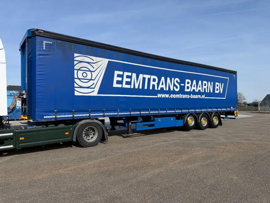 Pacton TXD.342 Schuifzeilen + dak / hardhouten vloer / Alcoa, Lichtmetalen velgen, Overige brandstoffen, Bedrijf, Aanhangers en Opleggers