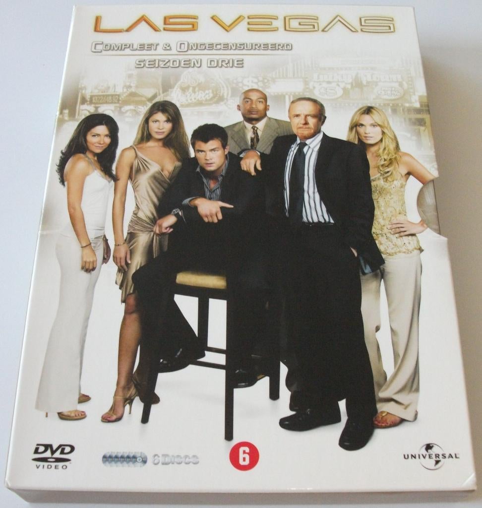 Dvd *** LAS VEGAS *** 6-Disc Boxset Seizoen 3, Cd's en Dvd's, Dvd's | Tv en Series, Boxset, Drama, Ophalen of Verzenden, Zo goed als nieuw