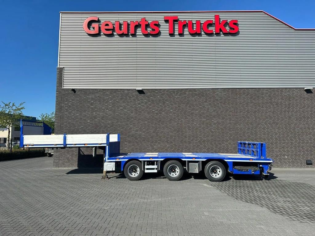 Emtech NNR48 3 ASSER HYDRAULISCHE GESTUURDE KORTE UITSCHUIFB, Blauw, Overige brandstoffen, Bedrijf, Aanhangers en Opleggers