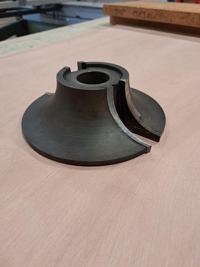 Leitz Radiusfrees 50mm Asgat 40mm, Leitz, Gebruikt, Ophalen of Verzenden, Bovenfrees