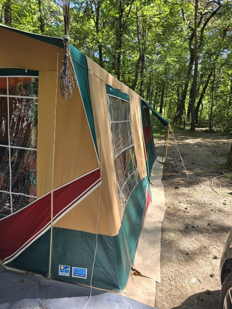 Jamet Texas Vouwwagen – Zeer Netjes –Incl froli bedsysteem, Ophalen, Meerkleurig, Jamet, Tot en met 6