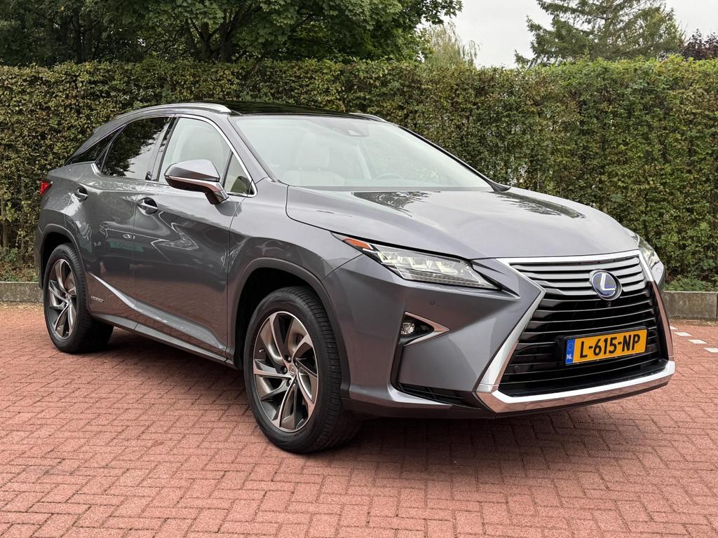 Lexus RX 450h President Pano AdaptiveCruise 360cam MarkLevin, Auto's, Lexus, Automaat, Euro 5, Gebruikt, 2000 kg