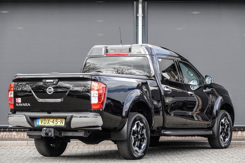Nissan Navara 2.3dCi 190Pk Aut. | Double Cab | 5-Persoons |, Automaat, Stof, Gebruikt, Zwart