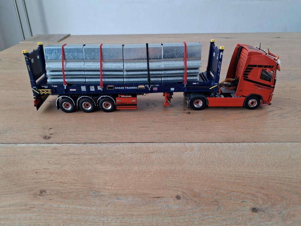 Lading voor Tekno 40 ft flatbed containers, Ophalen of Verzenden, Bus of Vrachtwagen, Tekno