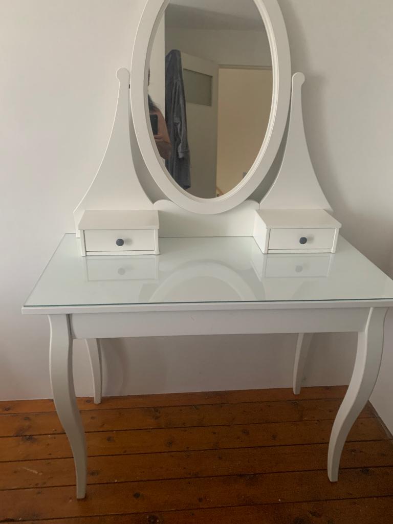 Make-up tafel, Huis en Inrichting, Ophalen, 100 tot 150 cm, 50 tot 100 cm, Zo goed als nieuw