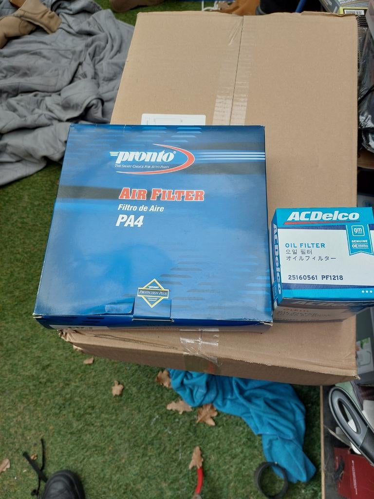 Oliefilter & Luchtfilter GMC Vandura 2500 Chevy Van G20, Ophalen of Verzenden, Nieuw, Chevrolet