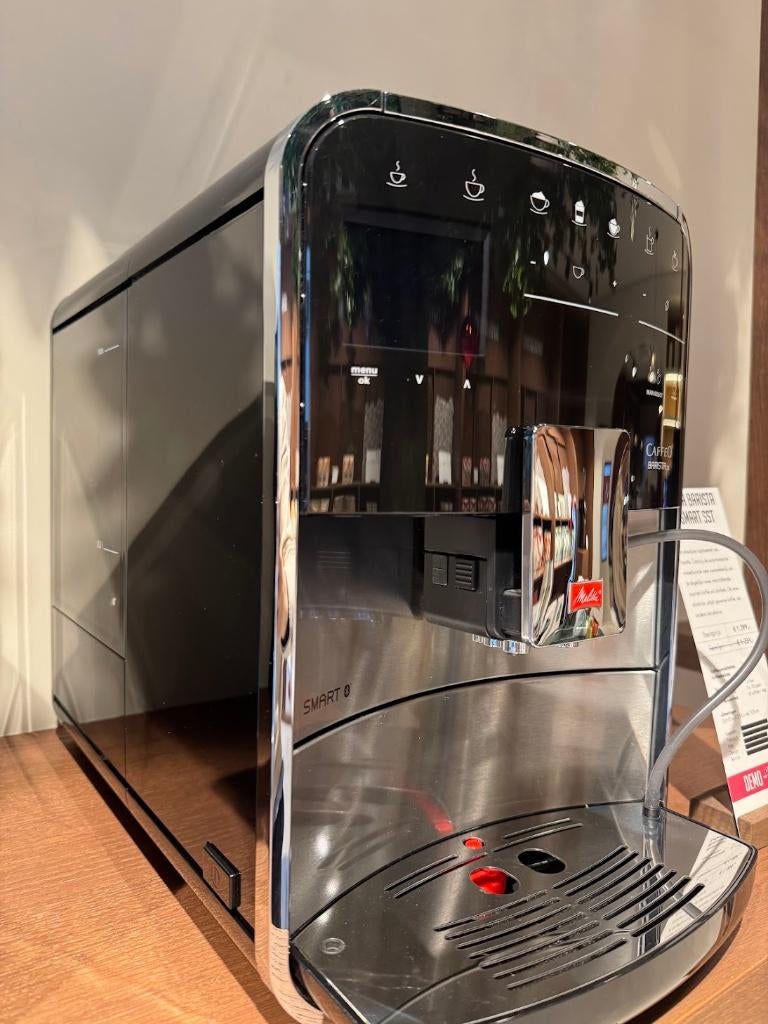 Melitta Barista TS SST – 21 koffies – demo – TOPSTAAT, Ophalen, Afneembaar waterreservoir, Koffiemachine, Zo goed als nieuw