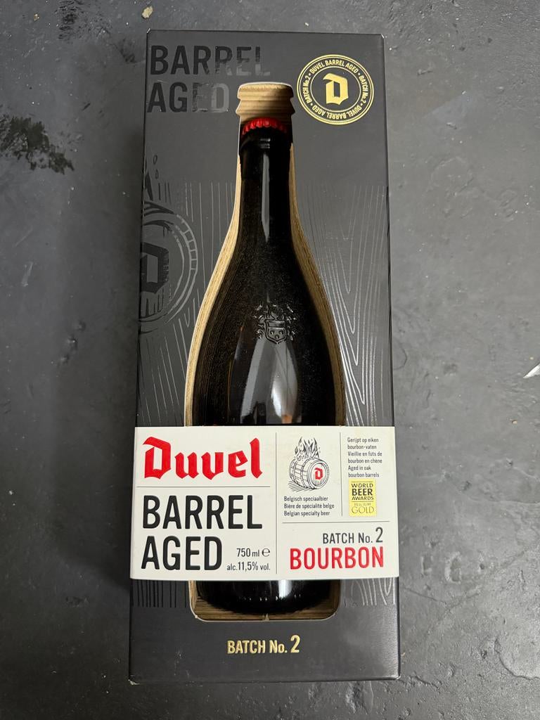 Duvel Barrel Aged Batch 2 Bourbon, Ophalen of Verzenden, Nieuw, Flesje(s), Duvel