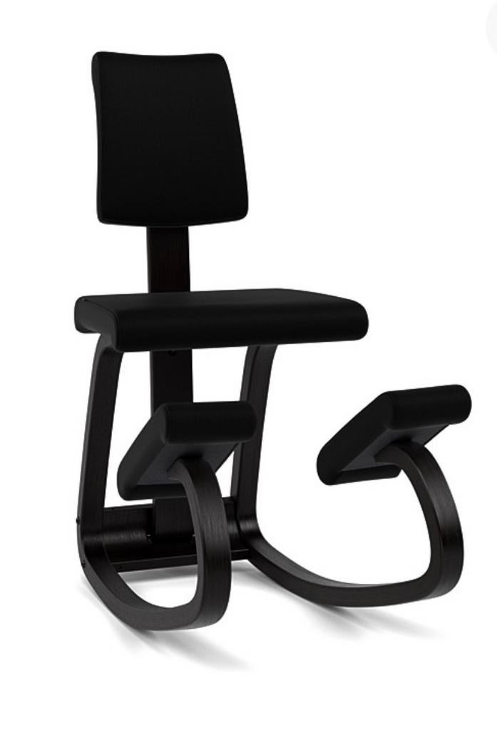 Nieuwe Stokke Varier Variable Plus Kniestoel Zwart, Ophalen, Zwart, Nieuw, Eén