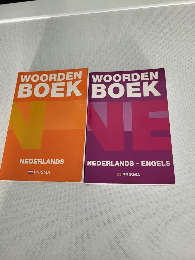 Prisma Woordenboek: Nederlands & Nederlands-Engels Set, Boeken, Ophalen of Verzenden, Gelezen, Prisma of Spectrum, Nederlands