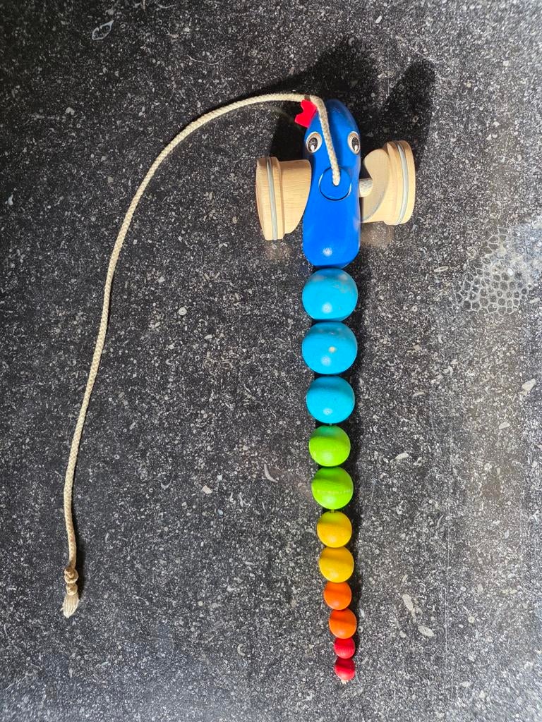 Plantoys trekdier slang 40cm, Ophalen