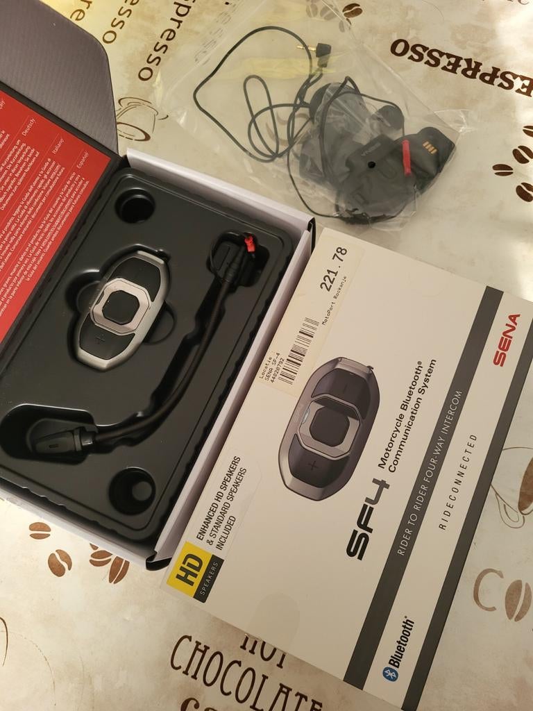 Sena SF4 Motor Bluetooth communicatie systeem, Ophalen of Verzenden, Zo goed als nieuw