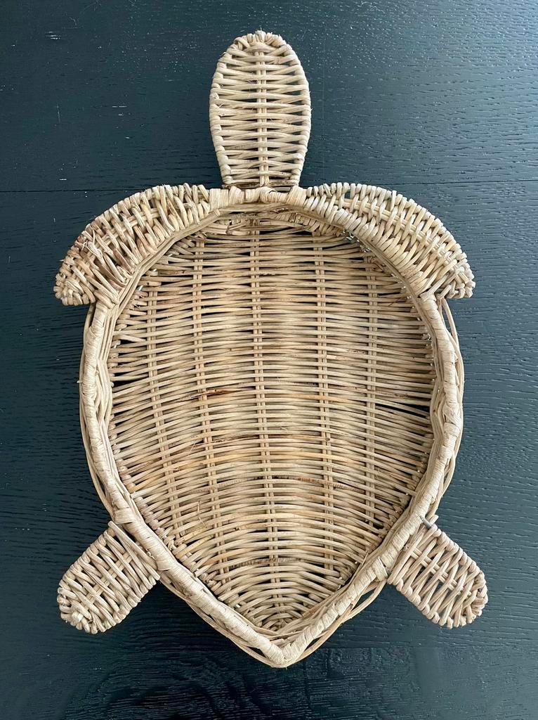 Dienblad schildpad riet Riviera Maison, Ophalen of Verzenden, Nieuw, Ovaal, Overige materialen