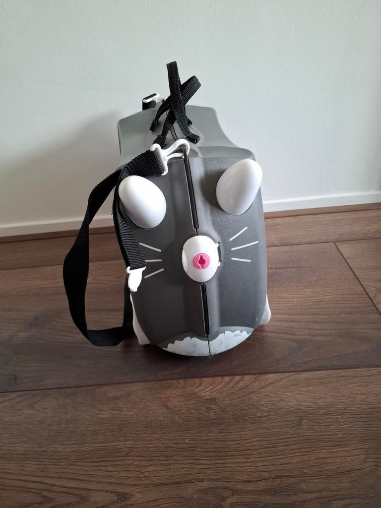 Trunki Kinderkoffer - Poes Design met Wielen, Ophalen of Verzenden, Gebruikt, Overige typen