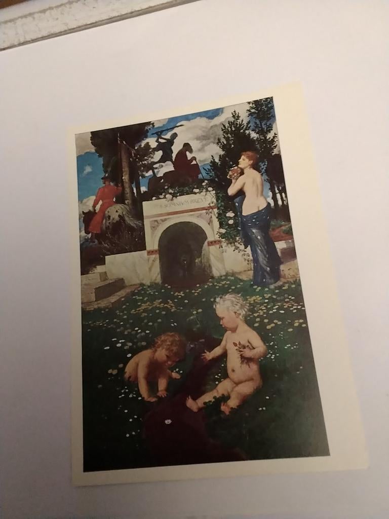 ARNOLD BOCKLIN .  /VITA SOMNIUM 1888, Ophalen of Verzenden, Sterren en Beroemdheden