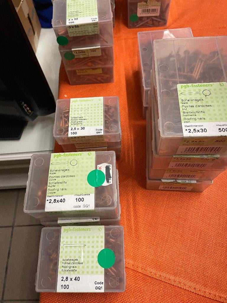 PGB schroeven, Ophalen of Verzenden, Nieuw, Overige metalen