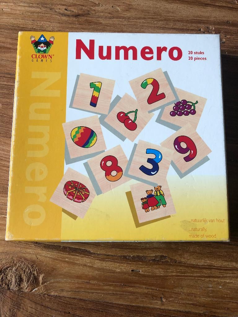 Numero, Ophalen of Verzenden