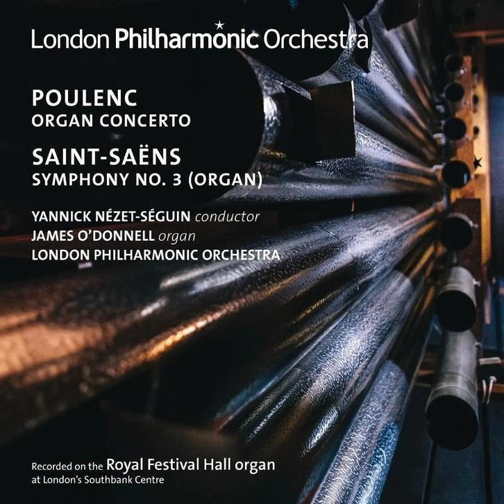 Poulenc - Organ concerto / Saint-Saens Symphony 3  organ LPO, Ophalen of Verzenden, Zo goed als nieuw, Overige typen