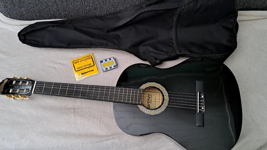 Martinez Klassieke Gitaar, Ophalen, Gebruikt, Klassieke of Spaanse gitaar, Met koffer
