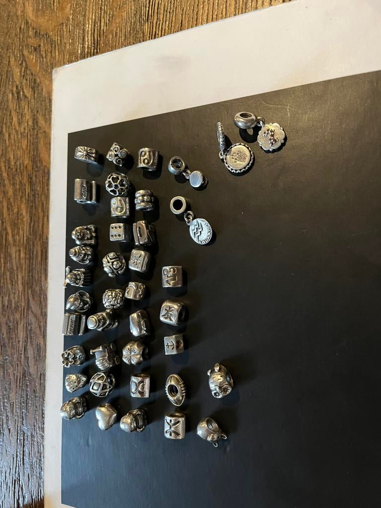 Pandora bedels koopje., Sieraden, Tassen en Uiterlijk, Bedels, Pandora, Ophalen of Verzenden, Zo goed als nieuw, 4 bedels of meer