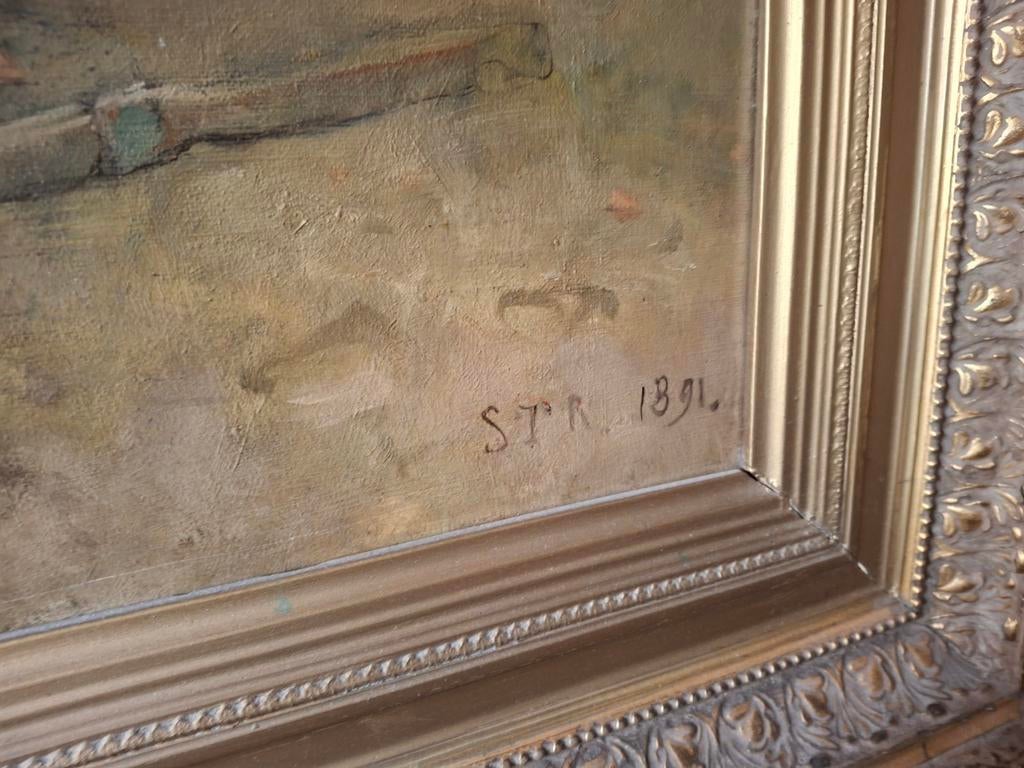 Zigeuner kampje A.p.de.la riviere, Ophalen of Verzenden