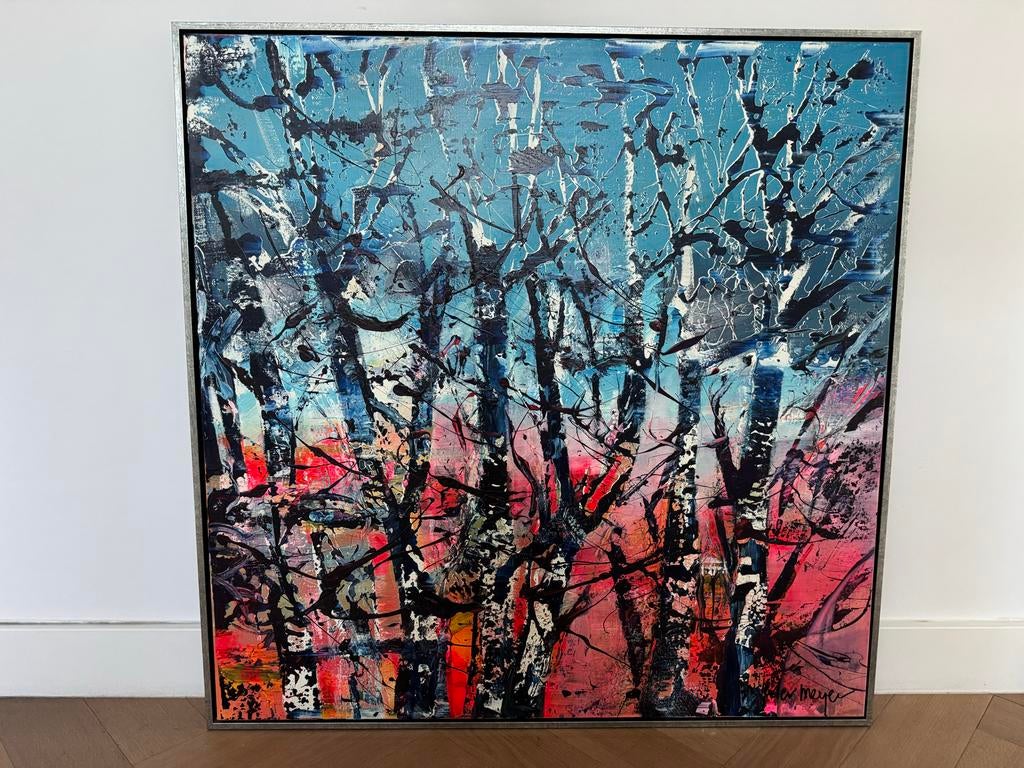 Schilderij 'Forest Spring' van Peter Meijer, Ophalen