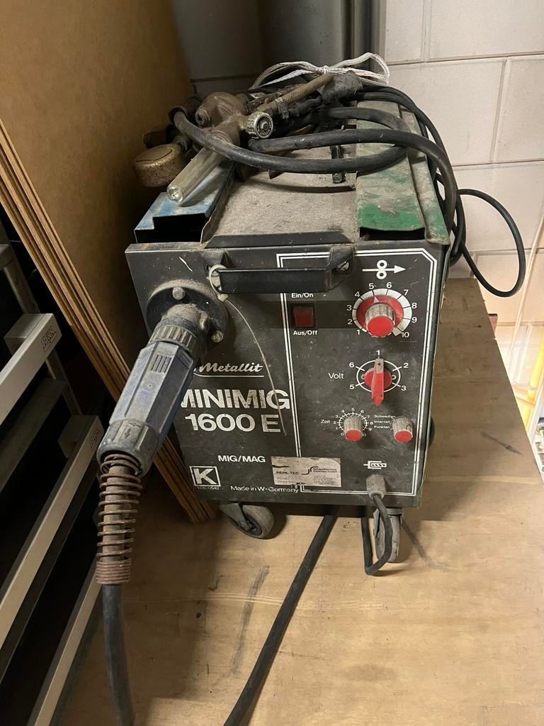 Co2 las apparaat met fles, Doe-het-zelf en Verbouw, Gereedschap | Lasapparaten, Ophalen of Verzenden, Zo goed als nieuw