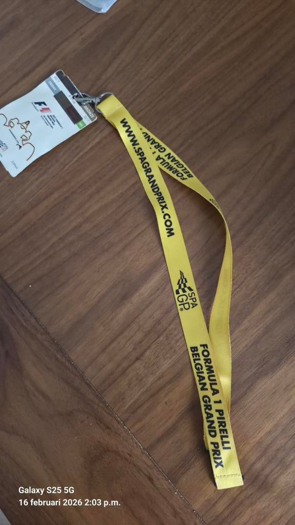 Keykord francorchamps 2017, Ophalen of Verzenden, Zo goed als nieuw, Zwart