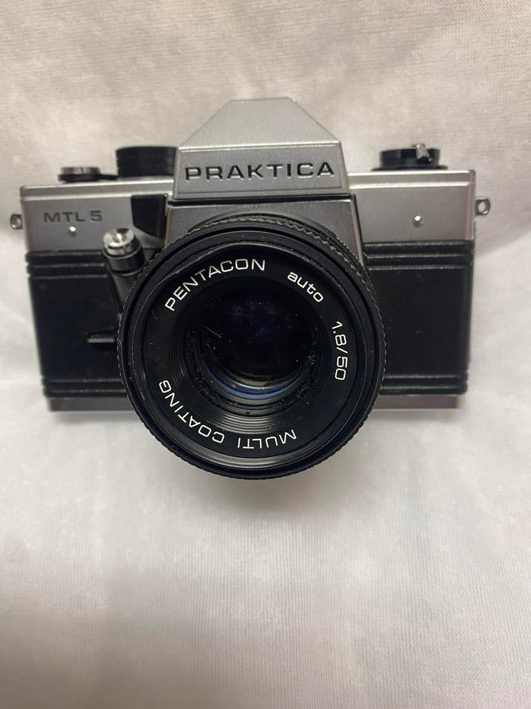 PRAKTICA PENTACON MTL 5  CAMERA, Audio, Tv en Foto, Fotocamera's Analoog, Ophalen of Verzenden, Gebruikt, Spiegelreflex, Overige Merken