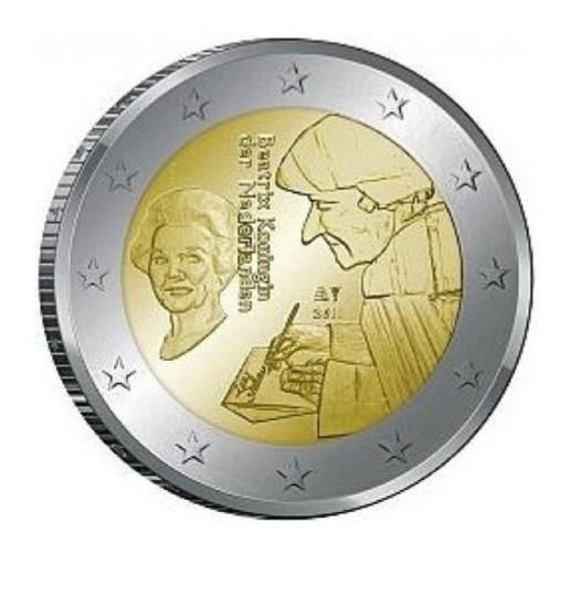 2 Euro Herdenkingsmunt Erasmus 2011, Ophalen of Verzenden