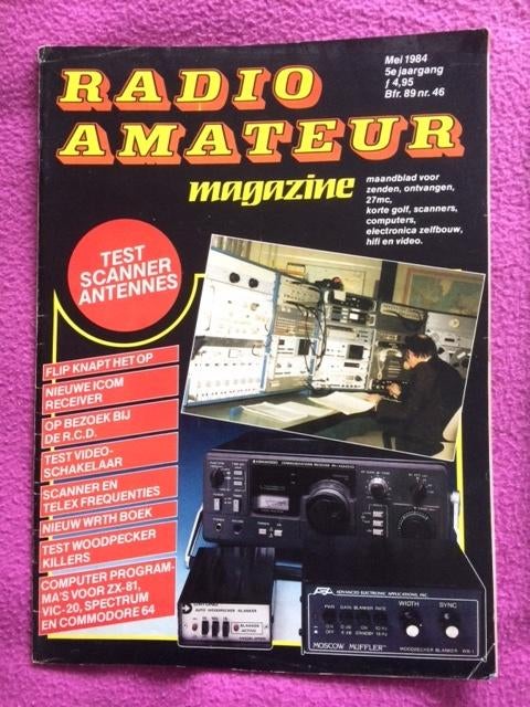 tijdschrift Radio amateur mei 1984, Ophalen of Verzenden, Gelezen, Elektrotechniek