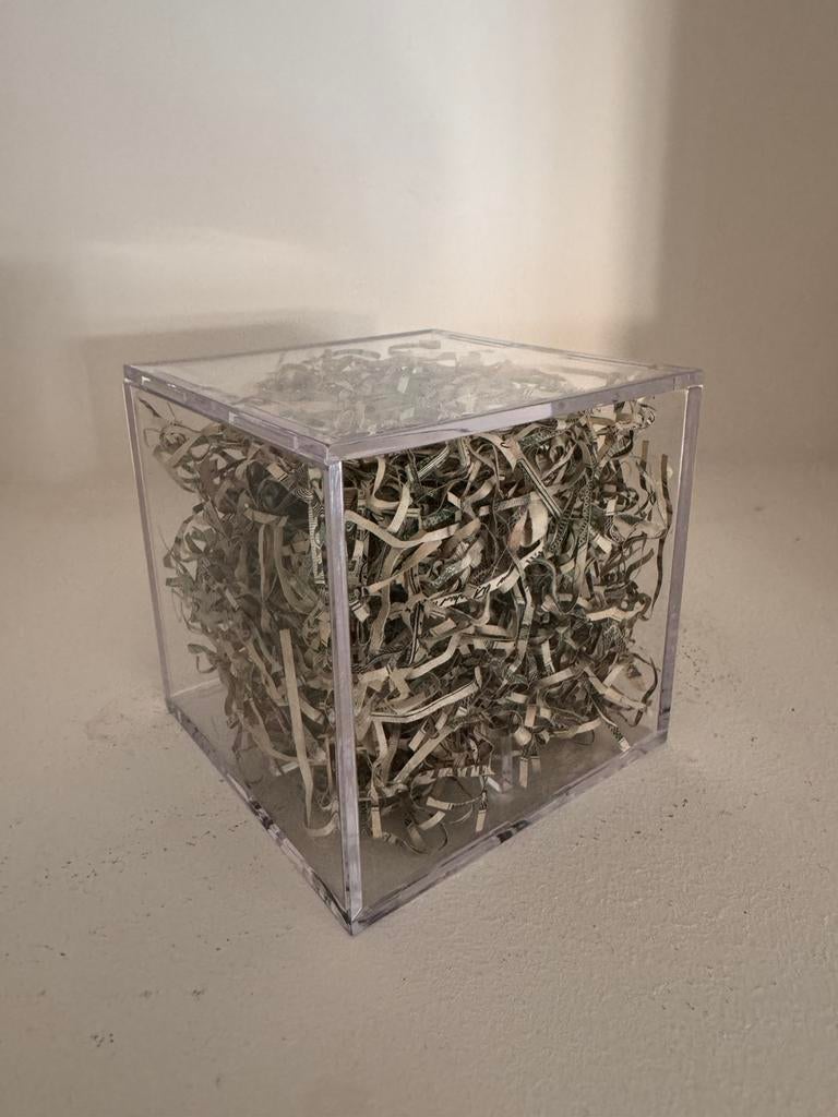 Jan Henderikse “Shredded Value”, Antiek en Kunst, Ophalen of Verzenden