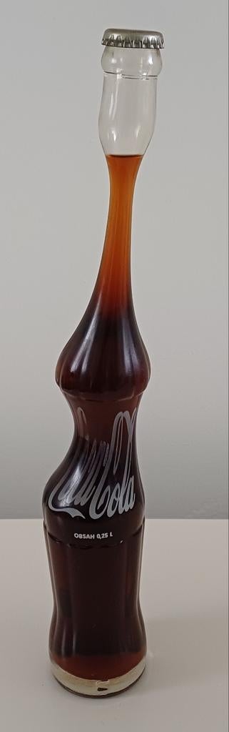 Zeldzame Tsjechische Coca Cola fles met originele inhoud, Ophalen, Gebruikt, Verpakking