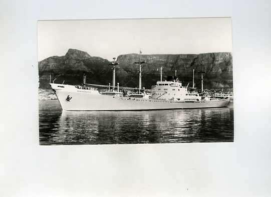 scheepvaart-foto/kaart-KAAPSTAD- woensdrecht-van ommeren, Verzamelen, Scheepvaart, Ophalen of Verzenden, Zo goed als nieuw, Boek of Tijdschrift