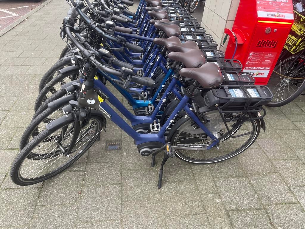 Sparta Ex verhuurfietsen met bosch middenmotor en garantie, Ophalen, Gebruikt, Sparta