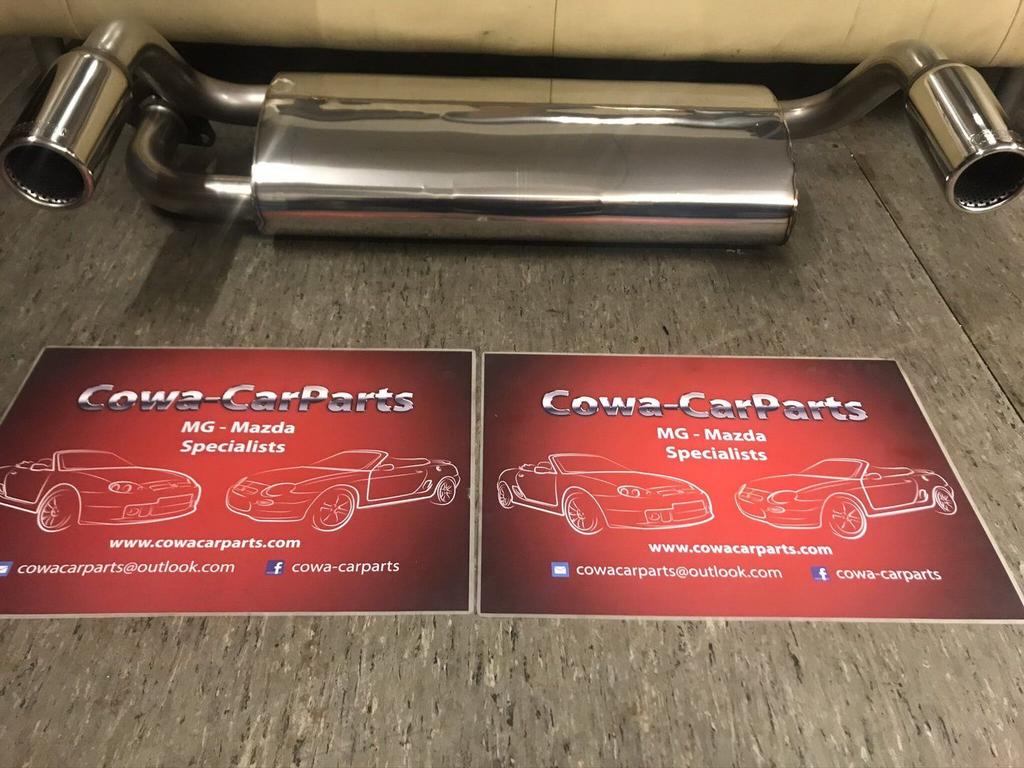 mg f mgf mk2 mg tf mgtf RVS Scorpion uitlaat nieuw, Auto-onderdelen, Uitlaatsystemen, Ophalen of Verzenden, Nieuw