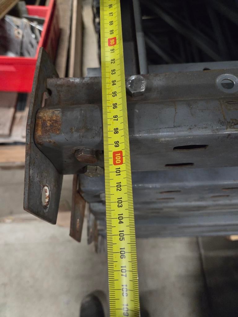 Set dexion speedlock 5.6m magazijn stelling gebruikt., Ophalen of Verzenden