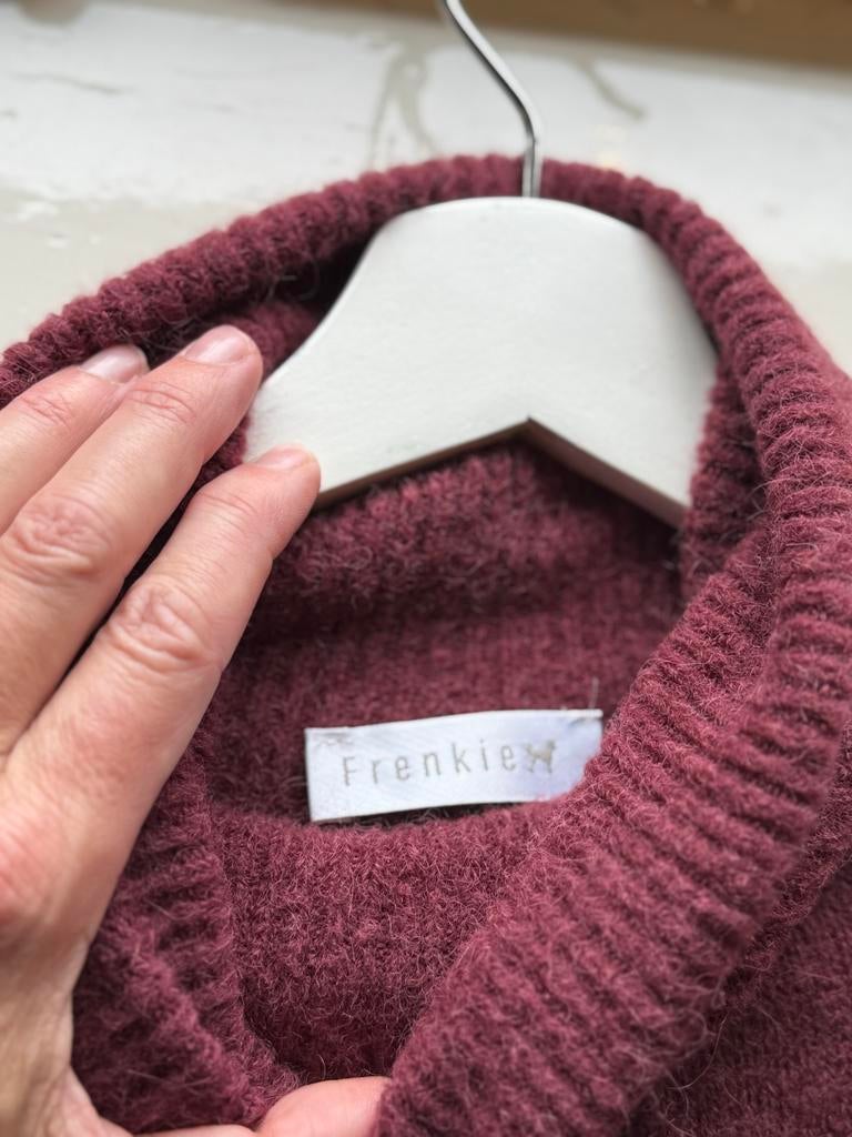 Frenkie the Label Bordeauxrode Coltrui, Ophalen of Verzenden, Zo goed als nieuw, Rood