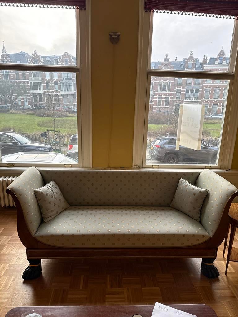 Empire sofa, Antiek en Kunst, Antiek | Meubels | Stoelen en Banken, Ophalen of Verzenden