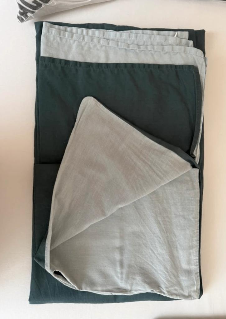 Dekbedovertrek Walra 140x220cm, Eenpersoons, Blauw, Dekbedovertrek, Ophalen of Verzenden