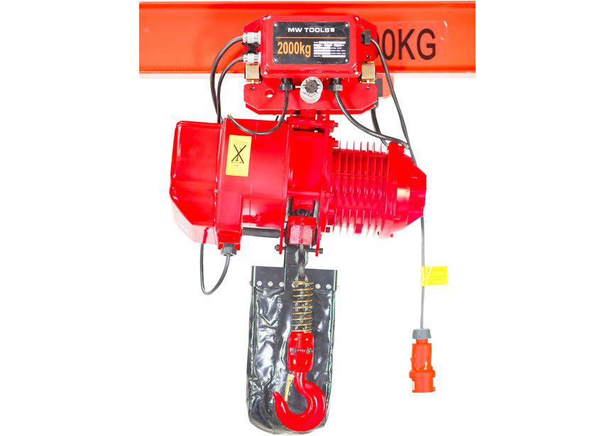 Industriële elektrische kettingtakel 2 ton 6 meter / Nieuw