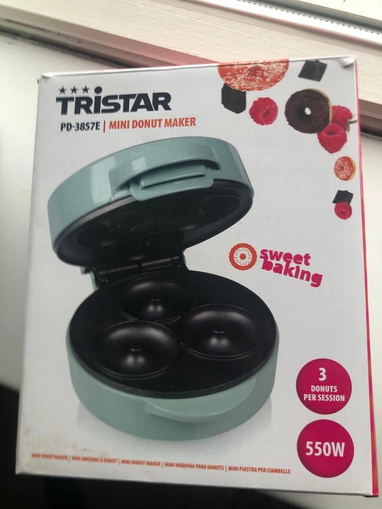 Tristar Mini Donut Maker - Nieuwstaat, Ophalen, Zo goed als nieuw