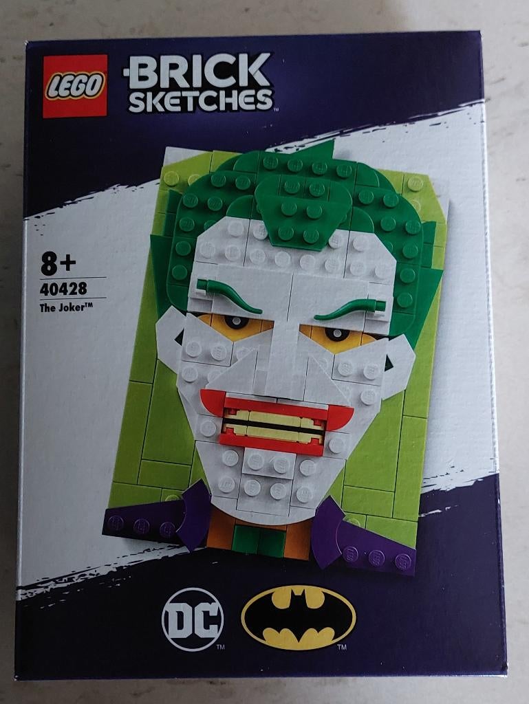 LEGO Brick Sketches The Joker- 40428 - NIEUW, Ophalen of Verzenden, Nieuw, Complete set, Lego