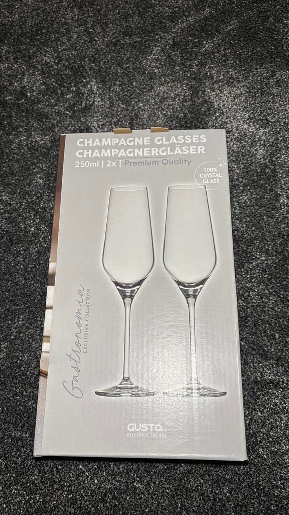 Champagneglazen nieuw, Verzamelen, Ophalen of Verzenden, Nieuw, Overige typen